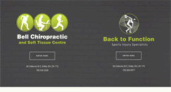 Desktop Screenshot of bellchiropractic.net